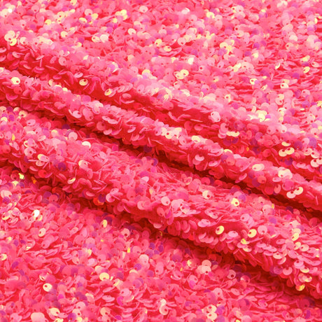 Stretch Velvet Sequin Fabric