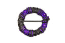 Rhinestone Beaded Ribbon Slider 3"