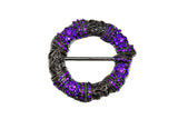 Rhinestone Beaded Ribbon Slider 3"
