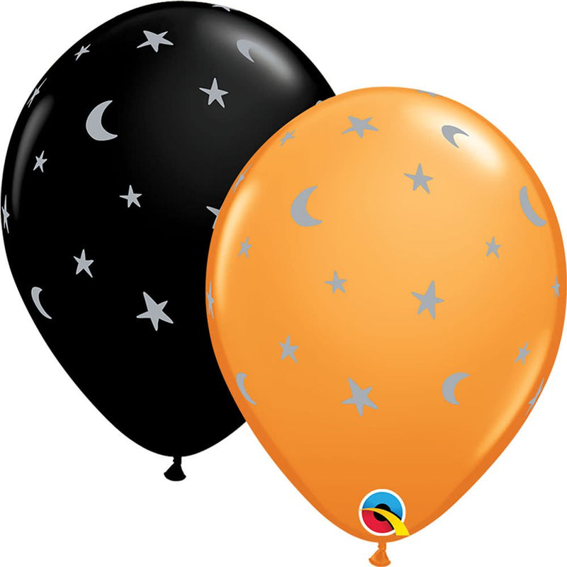 Latex Balloons Crescent Moons & Stars