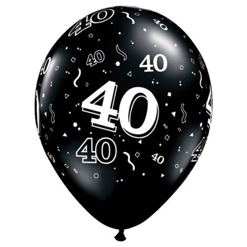 Latex Balloons 11 Inch Onyx Black