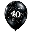 Latex Balloons 11 Inch Onyx Black