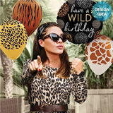 Animal Print Latex Balloons 11 Inch