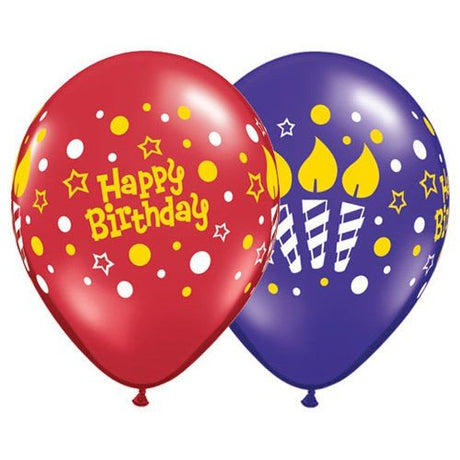 Birthday Latex Balloons 11 Inch