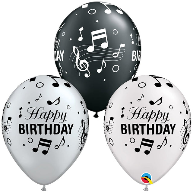Birthday Musical Latex Balloons