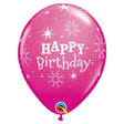 Birthday Sparkle Latex Balloons 6 Pack