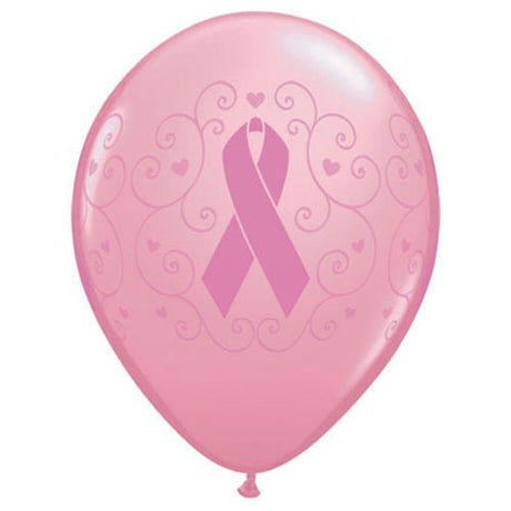 Latex Balloons Breast Cancer Awareness Pink