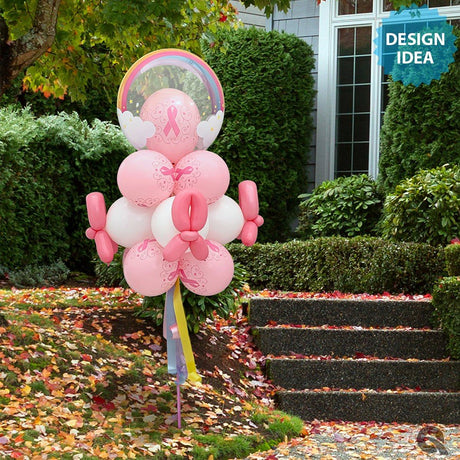 Latex Balloons Breast Cancer Awareness Pink