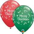 Christmas Evergreen Latex Balloons 11 Inch