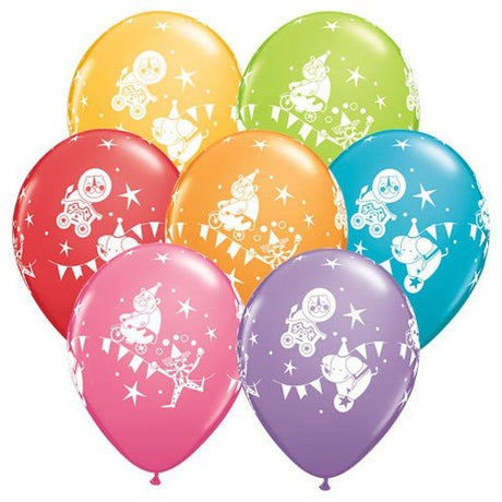 Circus Parade Latex Balloons