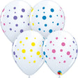 Latex Balloons Colorful Dots 11 Inch