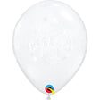 Latex Balloons Congratulations Elegant Diamond Clear