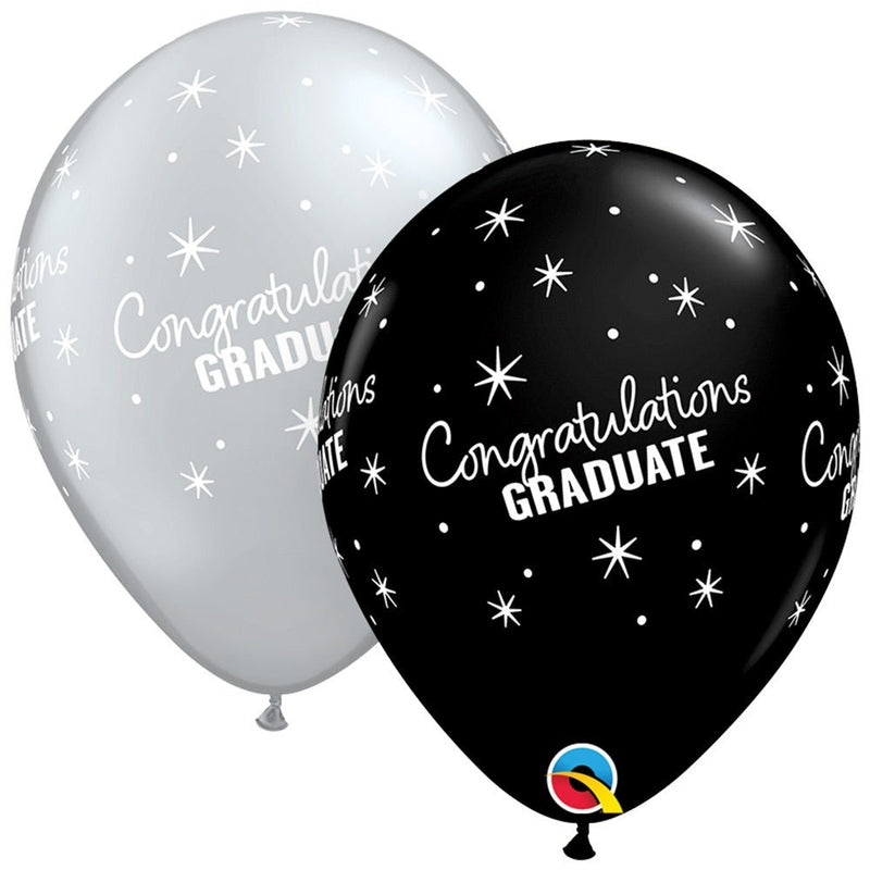 Latex Balloons Congratulations Grad Sparkles