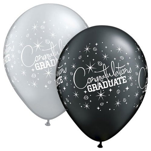 Graduation Latex Balloons 11 Inch Congratulations Graduate Wrap