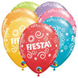 Latex Balloons Fiesta Swirls 11 Inch
