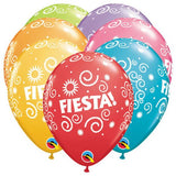 Latex Balloons Fiesta Swirls 11 Inch