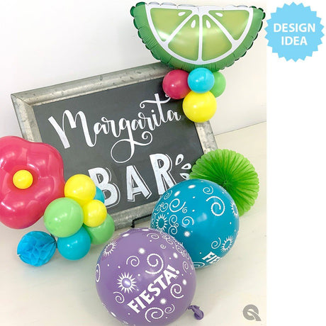Latex Balloons Fiesta Swirls 11 Inch