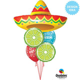 Latex Balloons Fiesta Swirls 11 Inch