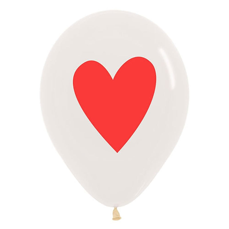 Latex Balloons Heart of Red