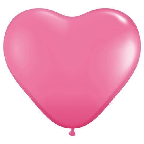 Heart Latex Balloons Rose 11 Inch
