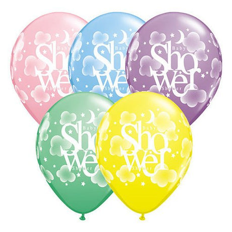 Latex Balloons Heavenly Baby Shower 11 Inch