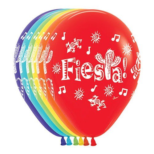 Latex Balloons 11 Inch It's A Fiesta