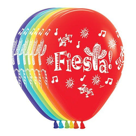 Latex Balloons 11 Inch It's A Fiesta