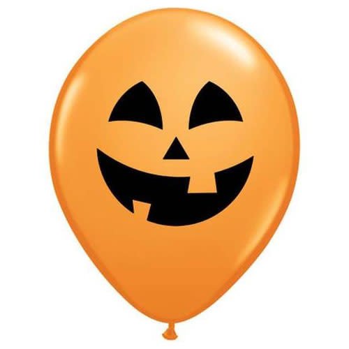 Halloween Latex Balloons Jolly Jack Pumpkin