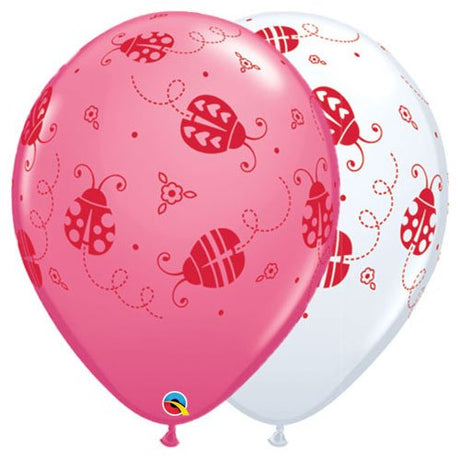 Ladybugs Latex Balloons 11 Inch