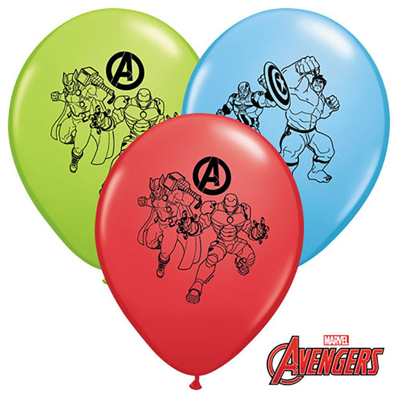 Marvel Avengers Latex Balloons 11 Inch