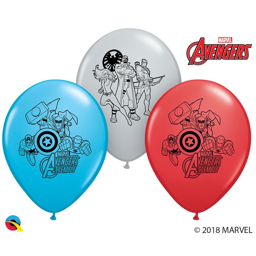 Latex Balloons Marvel's Avengers Assemble