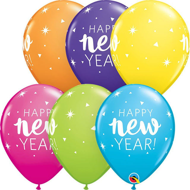 Latex Balloons New Year Sparkle Confetti