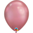 11 Inch Chrome Mauve Latex Balloons