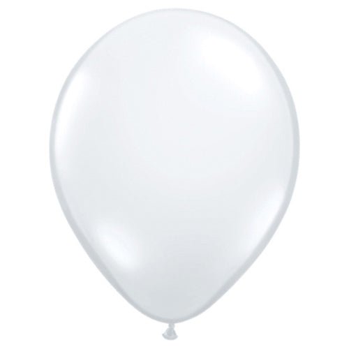 Latex Balloons 11 Inch Qualatex Diamond Clear