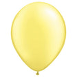 11 Inch Latex Balloons Pearl Lemon Chiffon
