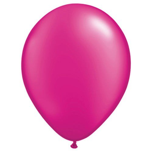 Latex Balloons Girls Pearl Magenta 11 Inch