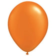 Latex Balloons 11 Inch Qualatex Pearl Mandarin Orange