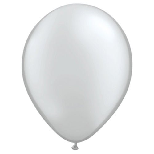 Latex Balloons Silver 11 Inch Qualatex