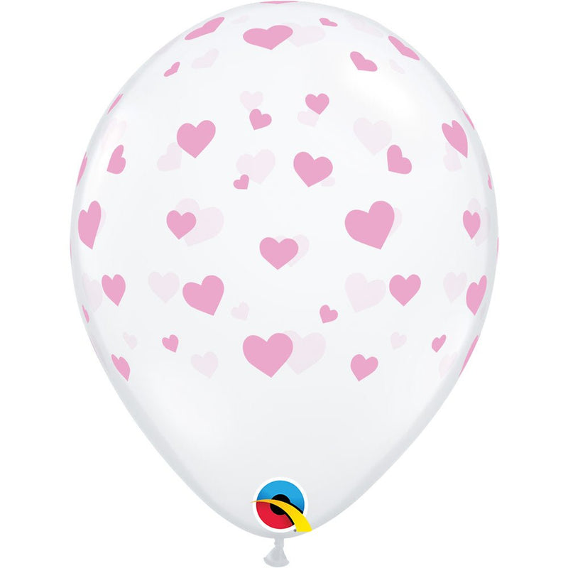 Latex Balloons Girls Pink Hearts