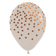 Latex Balloons Copper Confetti 11 Inch