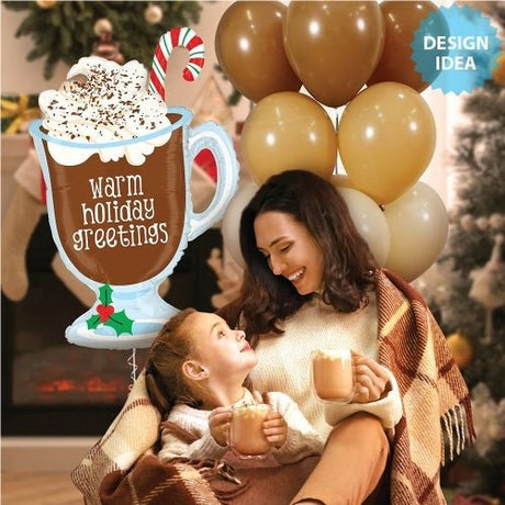 Latex Balloons 11 Inch Sempertex Deluxe Latte