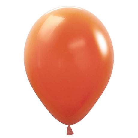 Latex Balloons Sunset Orange