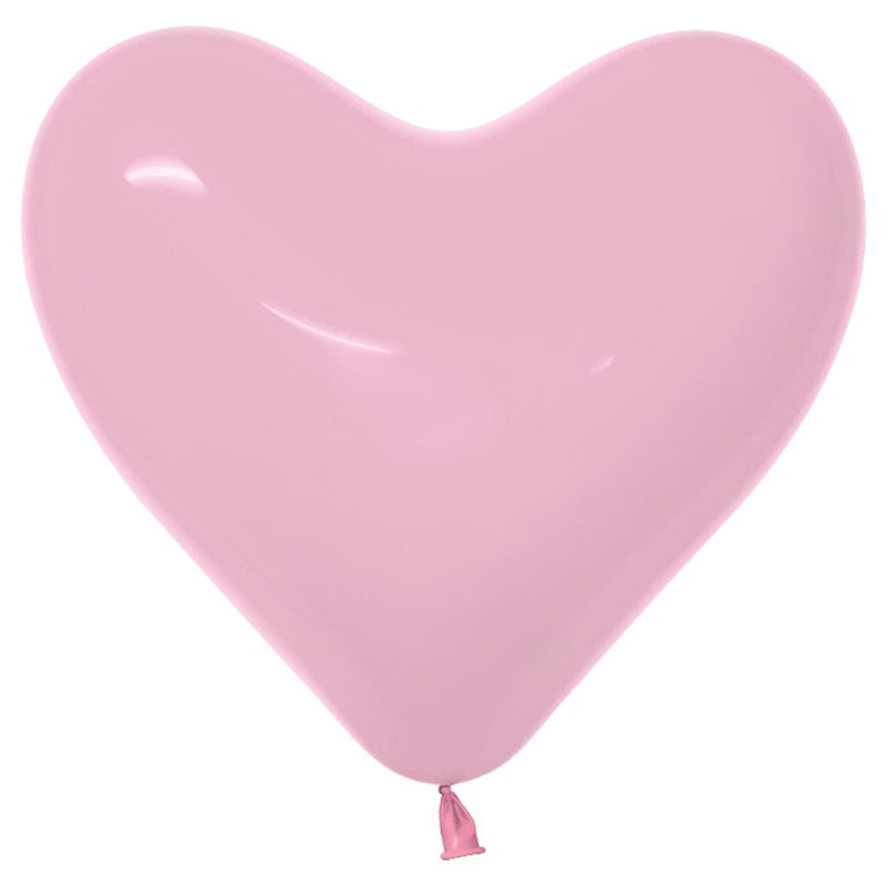 Latex Balloons Hearts Fashion Bubble Gum Pink