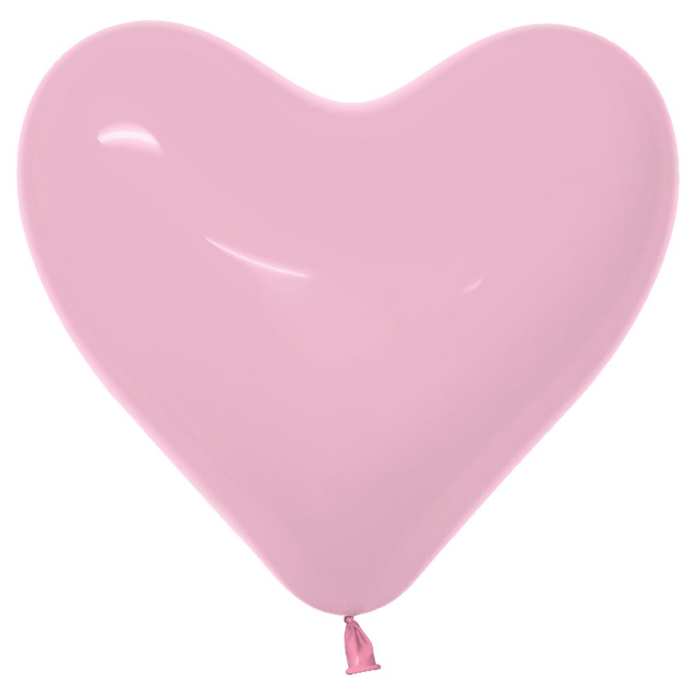 Latex Balloons Hearts Fashion Bubble Gum Pink