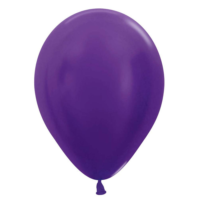 Latex Balloons 11 Inch Sempertex Metallic Violet