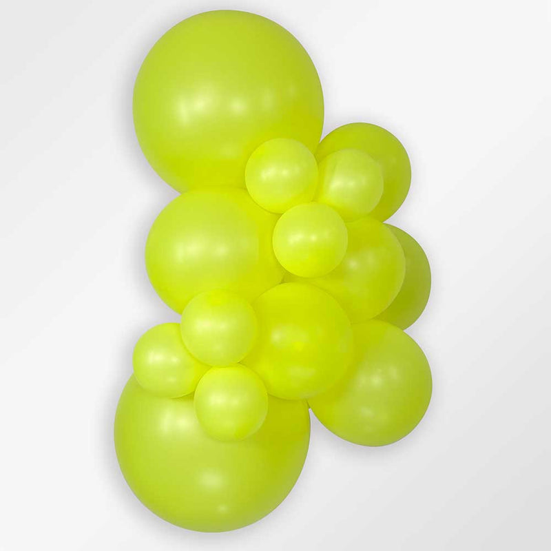 Latex Balloons Neon Yellow 11 Inch