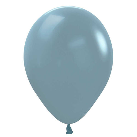 Latex Balloons 11 Inch Sempertex Pastel Dusk Blue