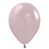 11 Inch Latex Balloons Pastel Dusk Rose