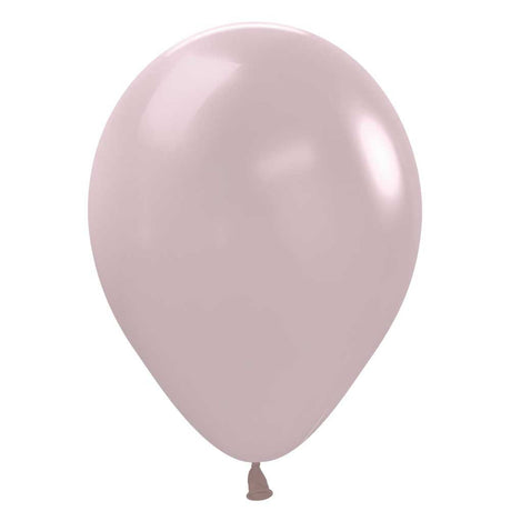 11 Inch Latex Balloons Pastel Dusk Rose
