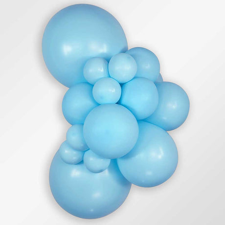 Latex Balloons Pastel Matte Blue